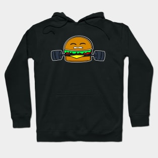 Cheeseburger Workout Meme Hoodie